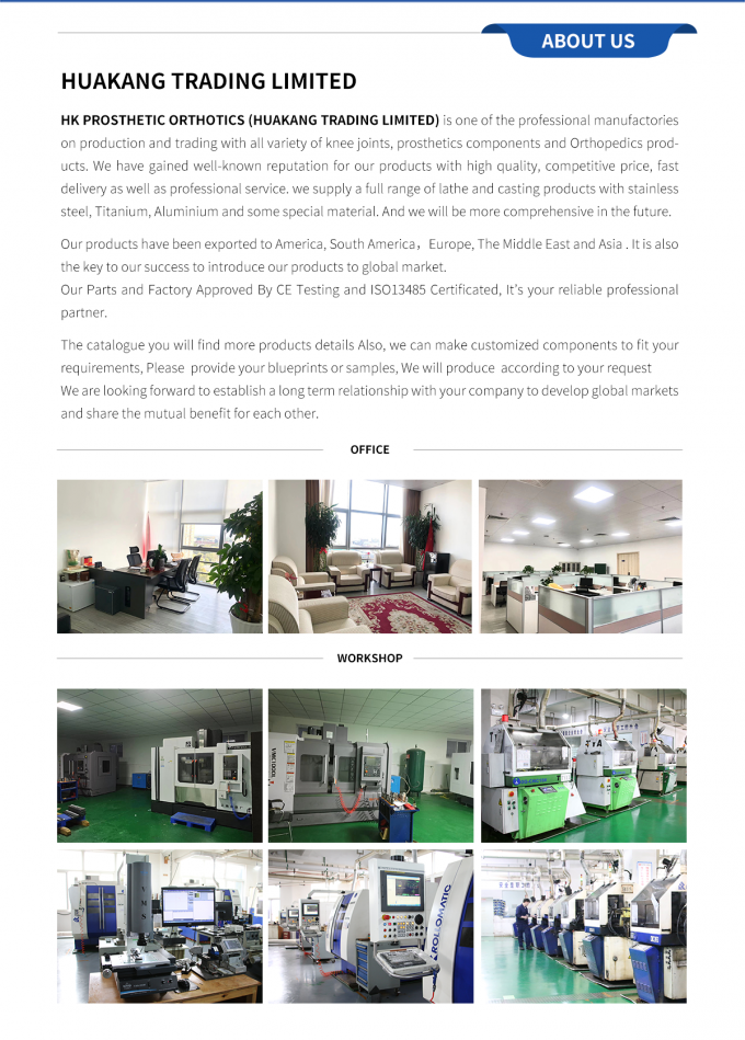 Stainless Steel Lower Limb Prosthetic Pin Lock System For Liner Connection