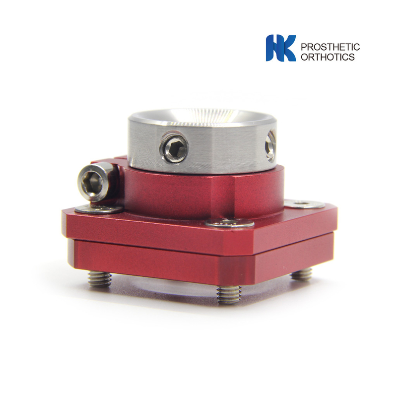 4 Hole Pediatric Aluminum Prosthetic Laminated Socket Adaptor