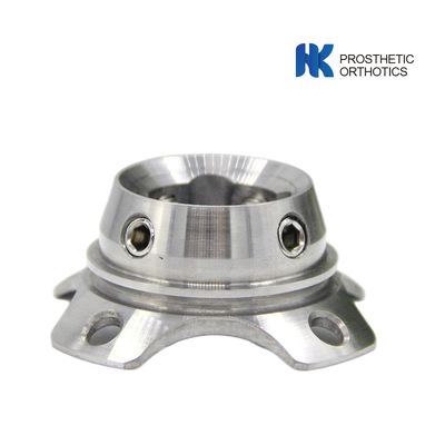 Stainless Steel 17-4 Four Prong Adaptor Pyramidal Receiver Essential for Lower Limb Prosthetics Part Weight 105g